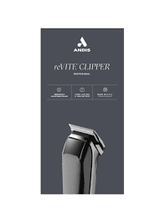 ANDIS REVITE CLIPPER BLACK- Fade Blade and available Taper Blade (sold separately)